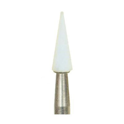 Shofu Dura-White CN1 Pointed Cone CA Aluminum Oxide Finishing Stones - 12/Pack Shofu Dura-White CN1 Pointed Cone CA Aluminum Oxide Finishing Stones - 12/Pack